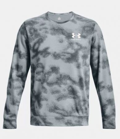 UNDER ARMOUR Rival Terry Nov Crew-BLU 1377186-465