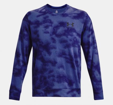 UNDER ARMOUR Rival Terry Nov Crew-BLU 1377186-468